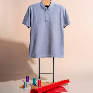 Pure Cotton Collared T-Shirt