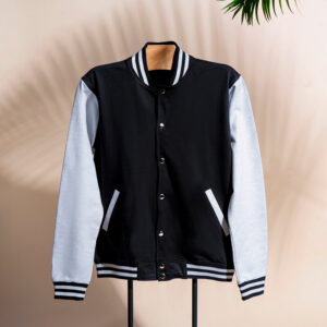 Pure Cotton Varsity Jacket