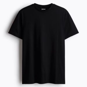 Cotton T-Shirt – Black