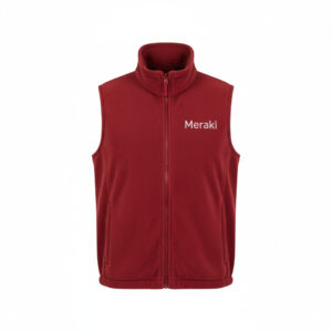 NEXT Fleece Vest – Red